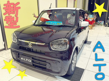 新型ＡＬＴＯ　ショールームに登場！！